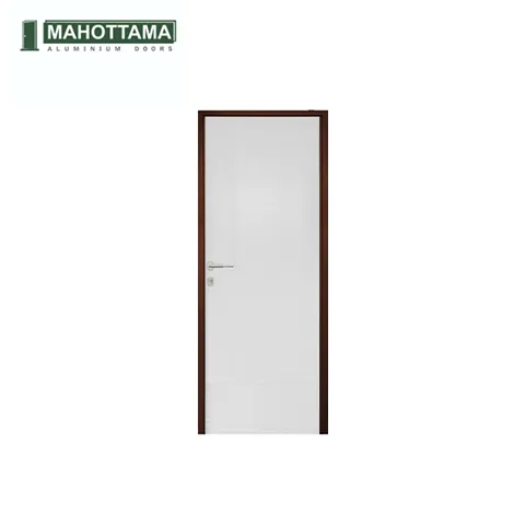 Mahottama EC 002 Ivory Brown - Pintu Aluminium 80 x 200 80 x 200 Cm - Surabaya
