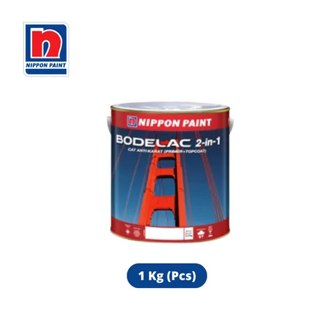 Nippon Paint Bodelac 2in1 Anti Karat 1 Kg NP-9118 Ocean Blue - Surabaya
