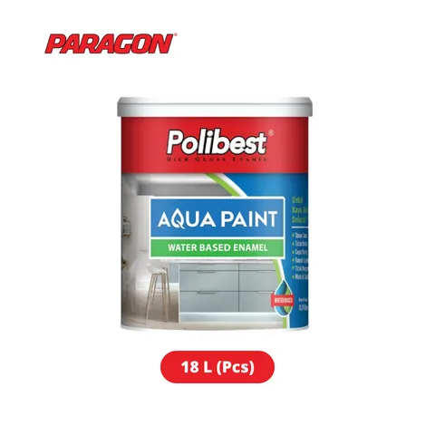 Paragon Polibest Aqua Paint 18 L Green - Surabaya