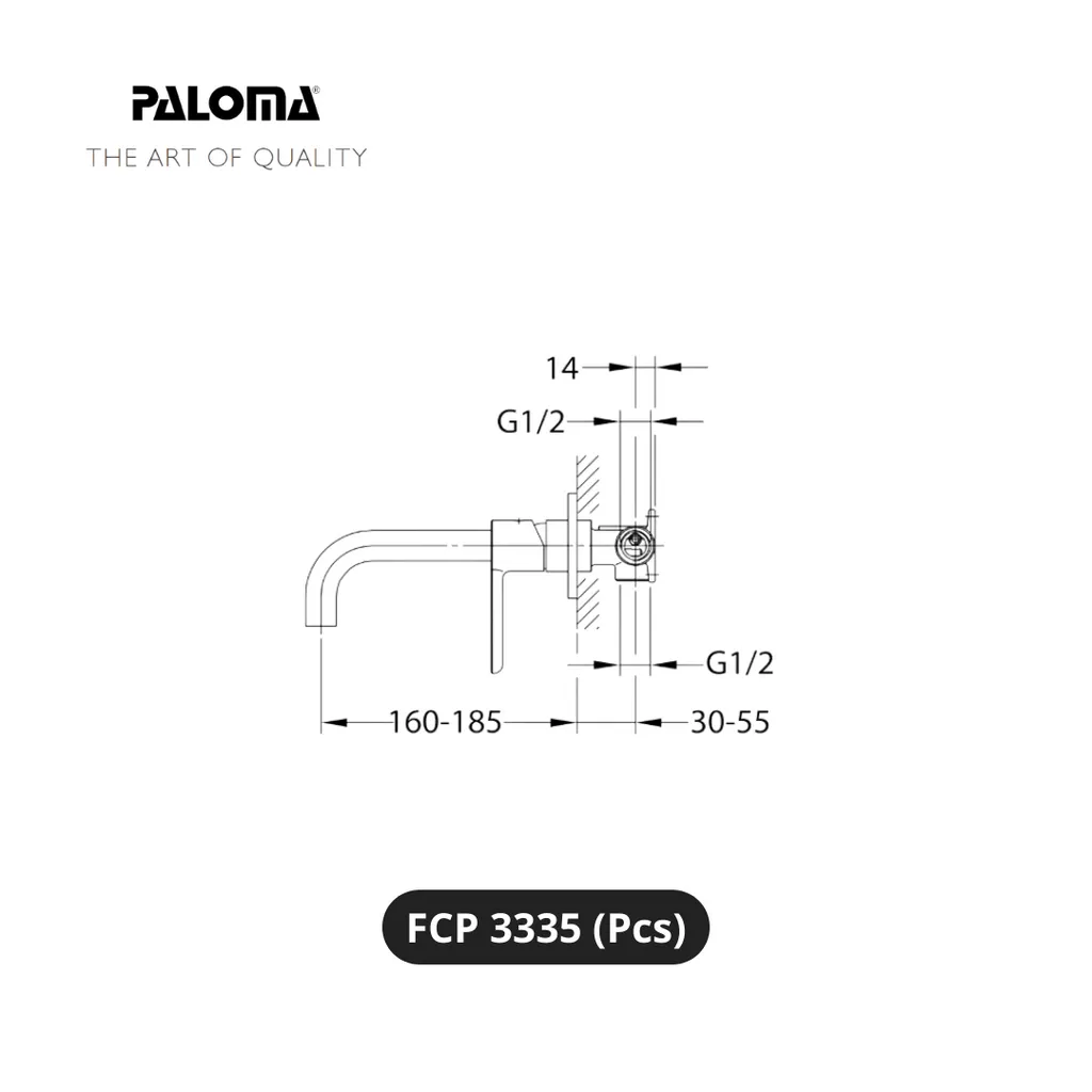 Paloma FCP 3335 Kran Wastafel