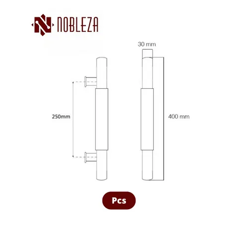 Nobleza Pull Handle Medium Andromeda NT Pcs - Surabaya