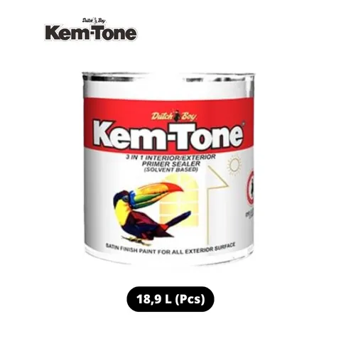 Kem-Tone 3 In 1 Alkali Resisting Primer (Solvent Base) 18.9 Liter - Surabaya