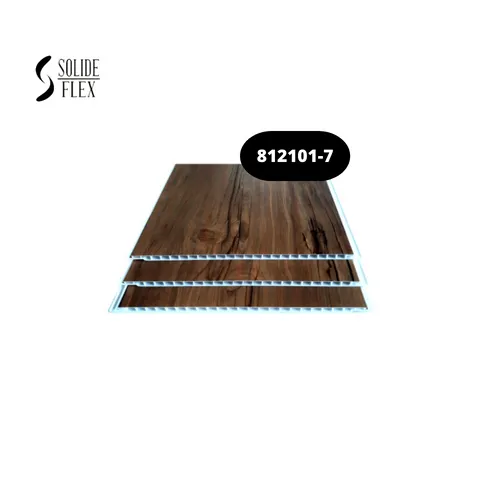 Solide Flex Plafon UPVC Tipe 812101-7 5800 mm x 250 mm x 7.5 mm - Surabaya