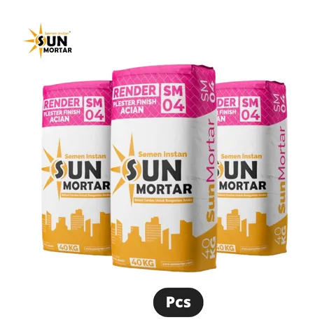 Sun Mortar Render 40 Kg Sak - Surabaya
