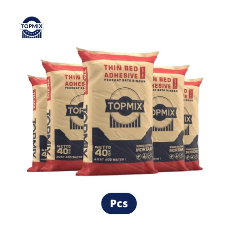 Top Mix Mortar TM 400 Perekat Bata Ringan 40 Kg Sak - Surabaya