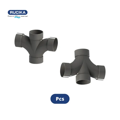 Rucika Pipa Fitting Double Tee Y D 2" x 2" - Surabaya