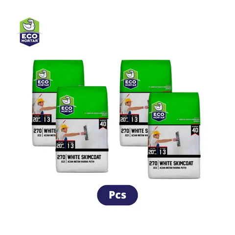 ECO 270 Acian Instan Putih 40 Kg - Gangsar Rejeki