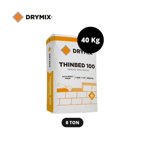 Drymix Thinbed 40 Kg 1 DO (8 Ton) 40 Kg - Surabaya