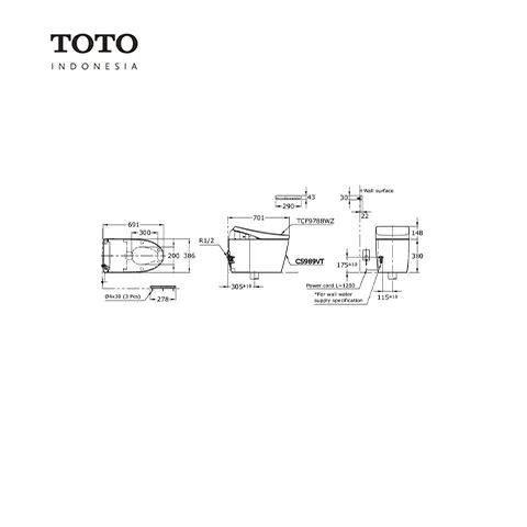 TOTO Neorest AH CES 9788 WZ