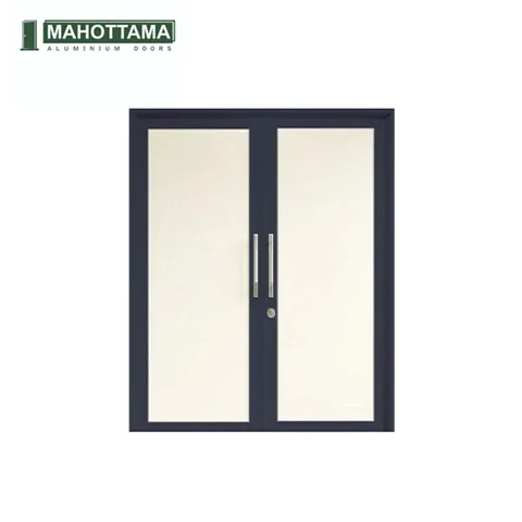 Mahottama Mas 06 Ivory Dark Grey - Pintu Aluminium 174 x 215 174 x 215 Cm - Surabaya