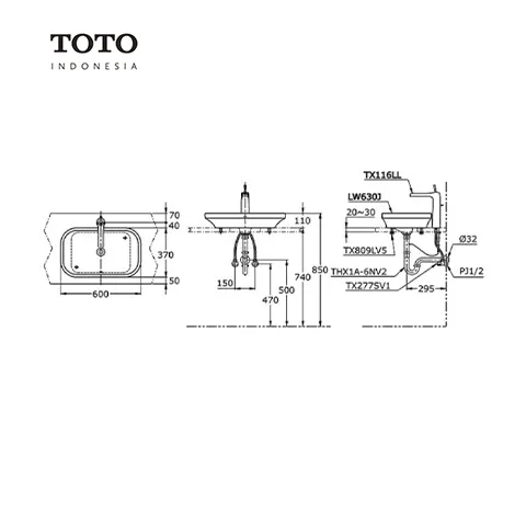 TOTO LW 630 J