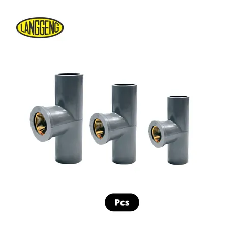 Langgeng Fitting JIS TS Faucet Tee Kuningan ½" x ½" - Surabaya