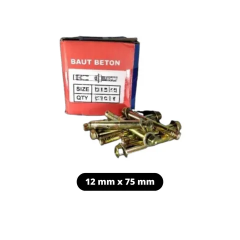 Dynabolt 12 mm x 75 mm Dus 12 mm x 75 mm - Surabaya