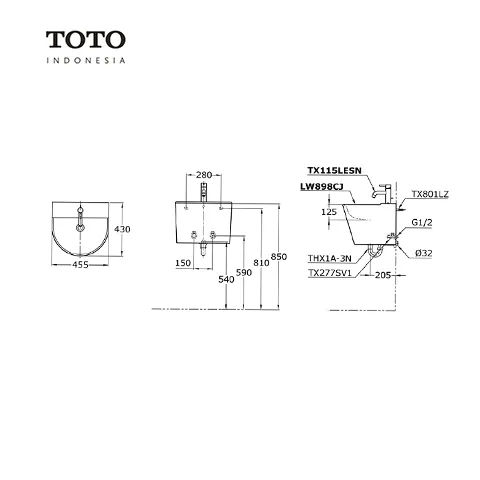 TOTO OMNI+ LW 898 CJ