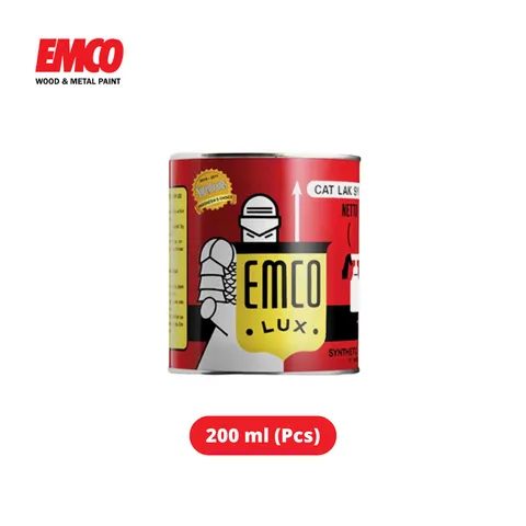Emco Cat Kayu & Besi 200 ml Hitam - MSS