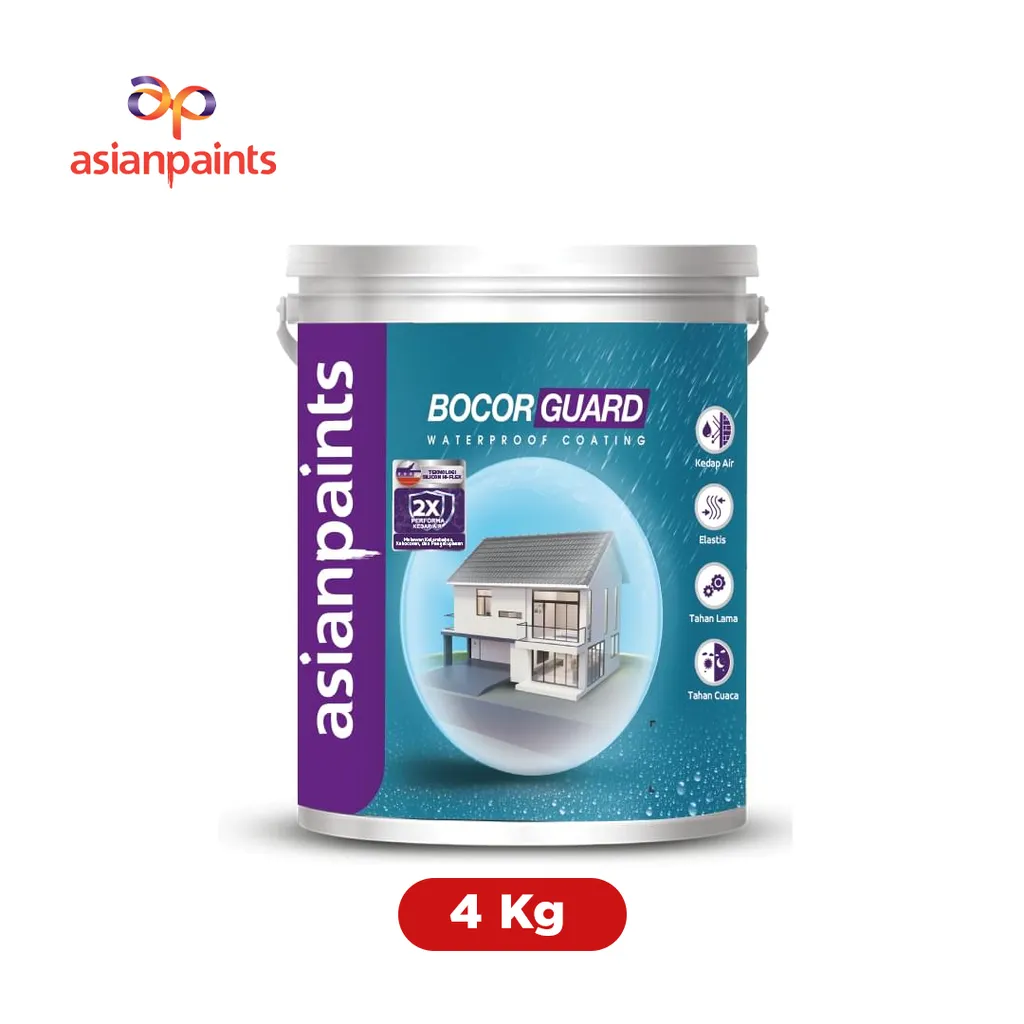 Asian Paints Bocor Guard 4 Kg 3202-putih - Mubarok