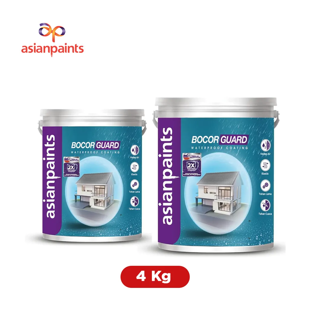 Asian Paints Bocor Guard 4 Kg A003-Hitam - Mubarok