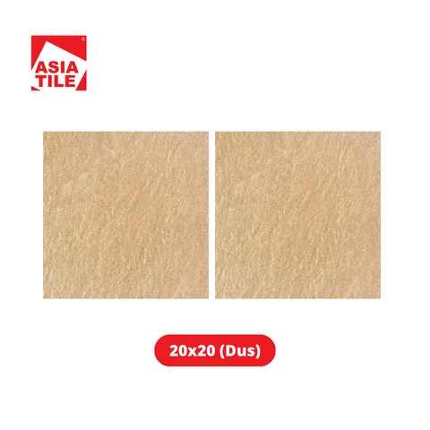 Asia Tile Keramik Oscar Brown 20x20 Dus - Murah Makmur Cipanas