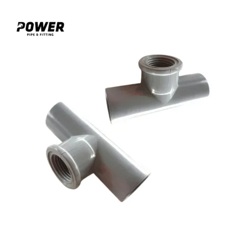 Power Fitting Pipa uPVC Faucet Tee AW