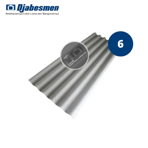 Djabesmen Asbes Gelombang Besar 6 300 cm x 102 cm - Nurul Huda 2
