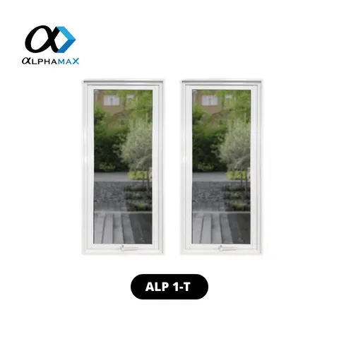 Alphamax ALP 1-T Jendela Aluminium Putih - Surabaya