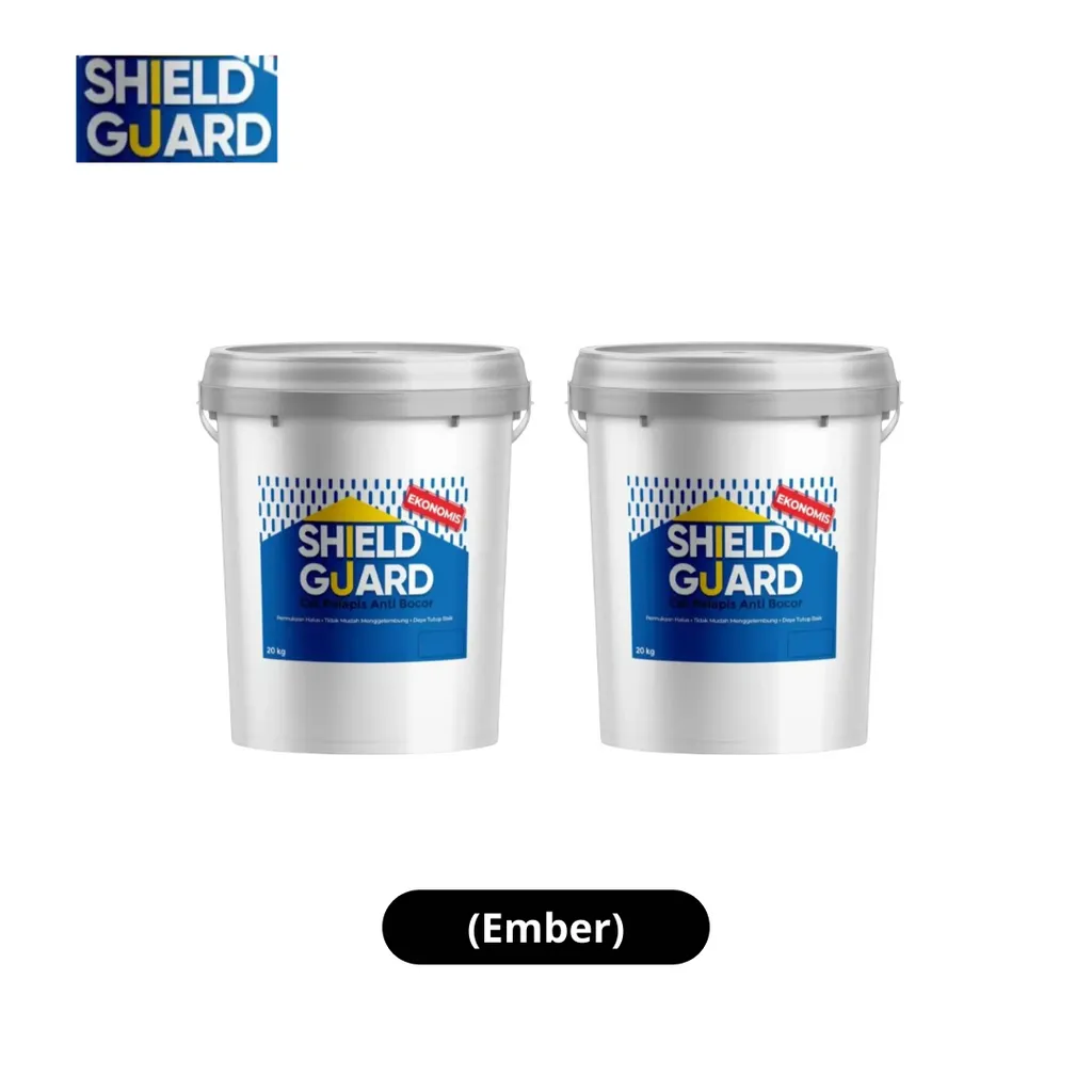 Shield Guard Cat Pelapis Anti Bocor Waterproof 20 Kg Abu - Abu - Murya Agung
