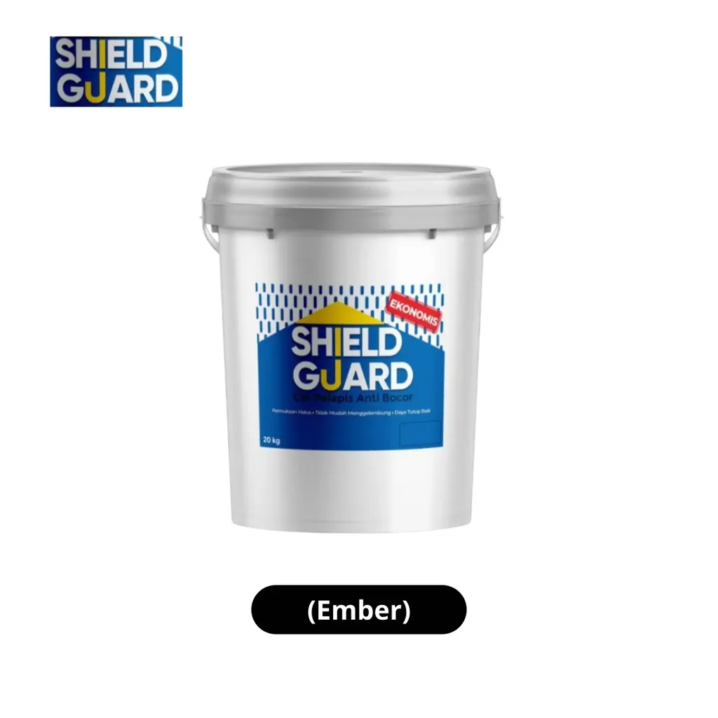 Shield Guard Cat Pelapis Anti Bocor Waterproof 20 Kg Abu - Abu - Murya Agung