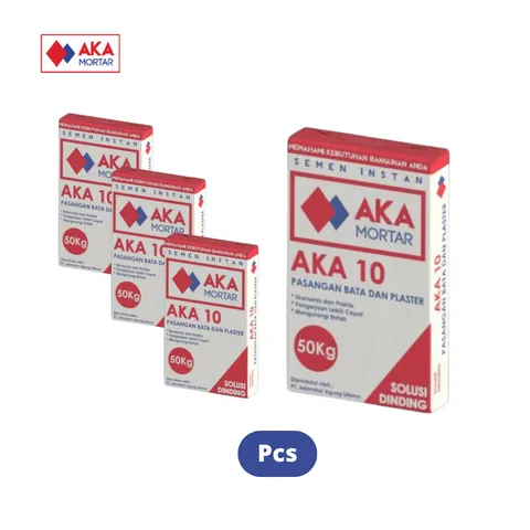 Aka Mortar Aka 10 Plester Bata 50 Kg Sak - Surabaya