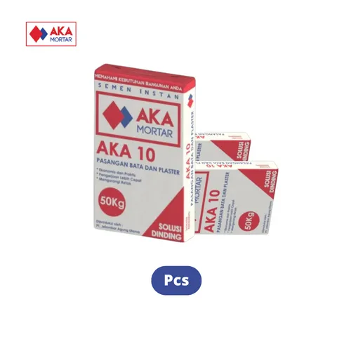 Aka Mortar Aka 10 Plester Bata 50 Kg Sak - Surabaya