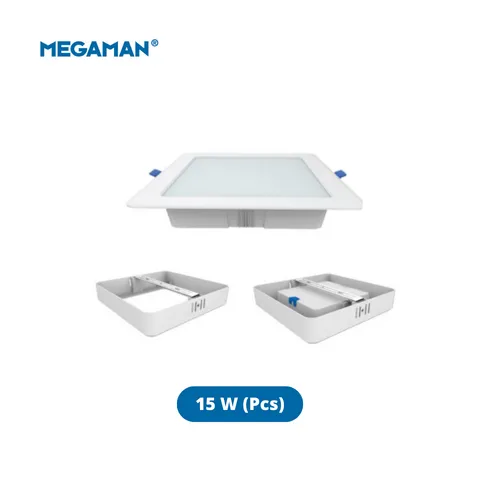 Megaman Downlight Lampu LED Kotak Timbul 15 W - Sumber Sentosa
