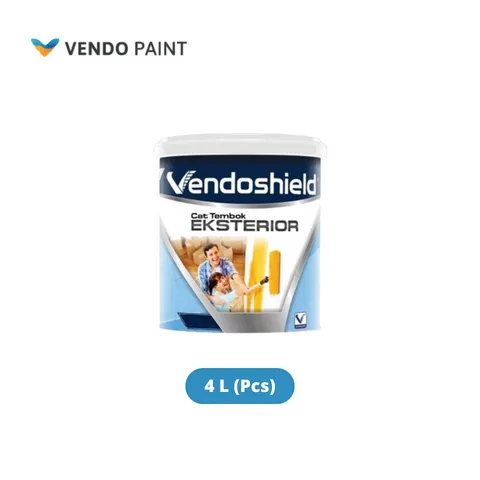 Vendo Paint Vendoshield Cat Tembok Eksterior 4 L 4 L - Surabaya