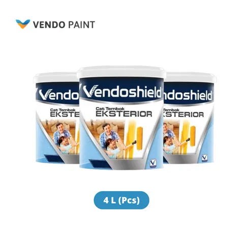 Vendo Paint Vendoshield Cat Tembok Eksterior 4 L 4 L - Surabaya