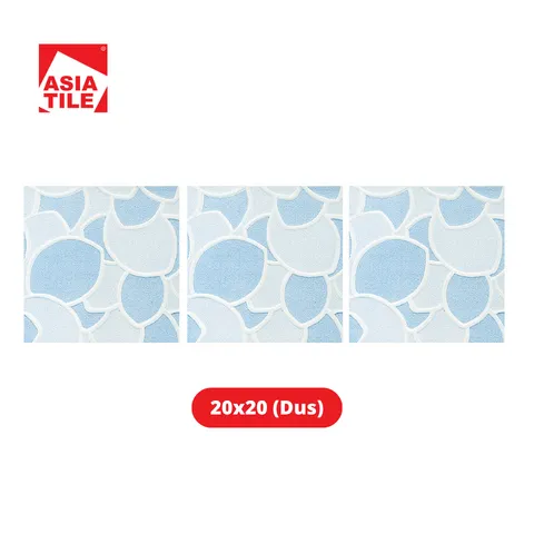 Asia Tile Keramik Welco Blue 20x20 Dus - Sri Rejeki