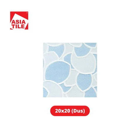 Asia Tile Keramik Welco Blue 20x20 Dus - Sri Rejeki