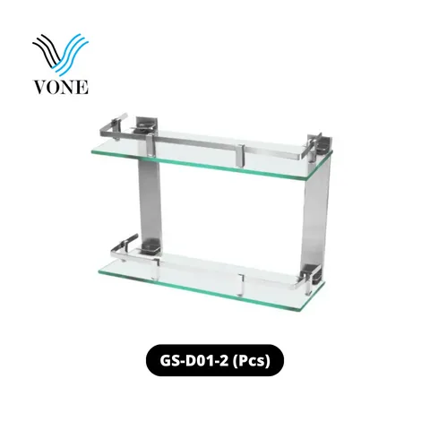Vone Long Shelf Rak Panjang Kamar Mandi GS-D01-2 Pcs - Surabaya