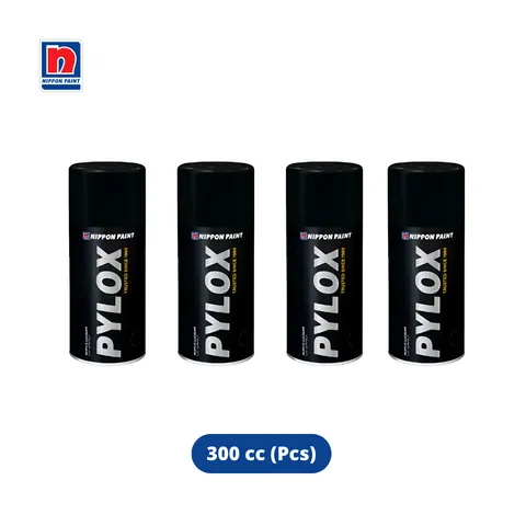 Nippon Paint Pylox Cat Semprot Aerosol 300 cc 124-Silver - Bintang Jaya