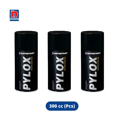 Nippon Paint Pylox Cat Semprot Aerosol 300 cc 1732-Yamaha Orange - Boma Jaya