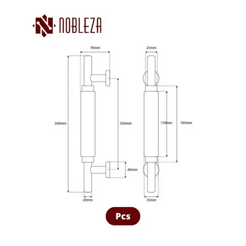 Nobleza Pull Handle Taurus RM