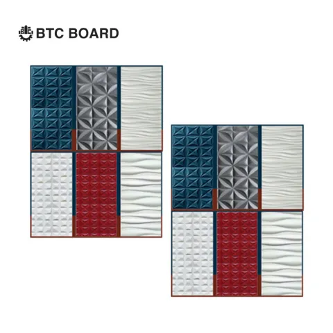 BTC 3D Wall Panel 18 Mm 1.22 Meter x 2.44 Meter - Sima Sakti