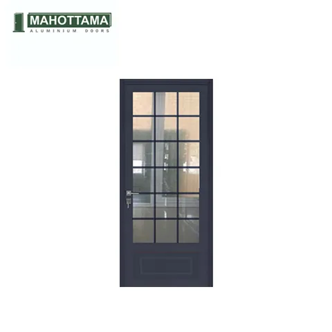 Mahottama Mas30 Dark Grey - Pintu Aluminium 120 x 215 Cm 120 x 215 Cm Kiri - Surabaya