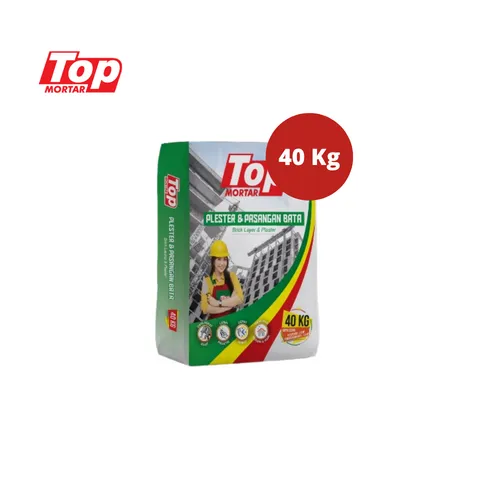 Top Mortar Plaster & Render 40 Kg Lembar - Surabaya