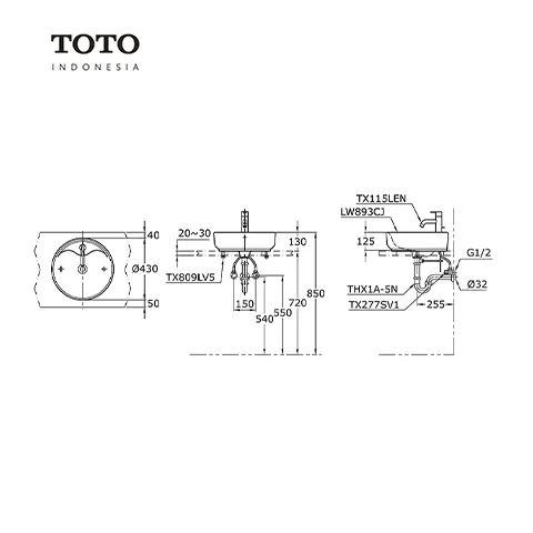 TOTO OMNI+ LW 893 CJ