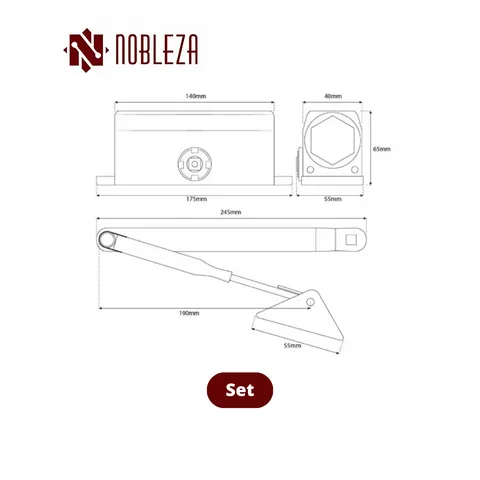 Nobleza Door Closer NDC-01
