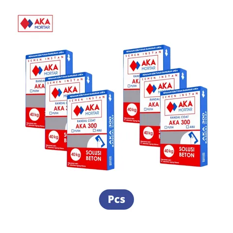 Aka Mortar Aka 300 Premium Skimcoat 40 Kg Sak - Surabaya