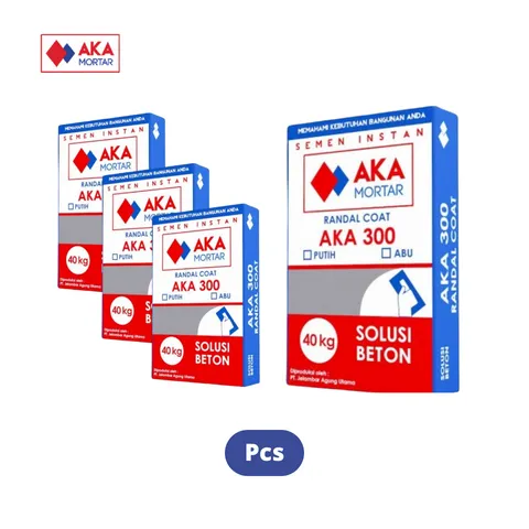 Aka Mortar Aka 300 Premium Skimcoat 40 Kg Sak - Surabaya