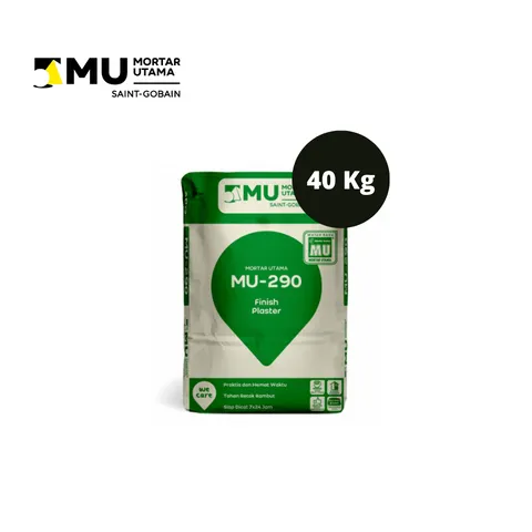 MU 290 Finish Plaster 40 Kg Sak - Surabaya