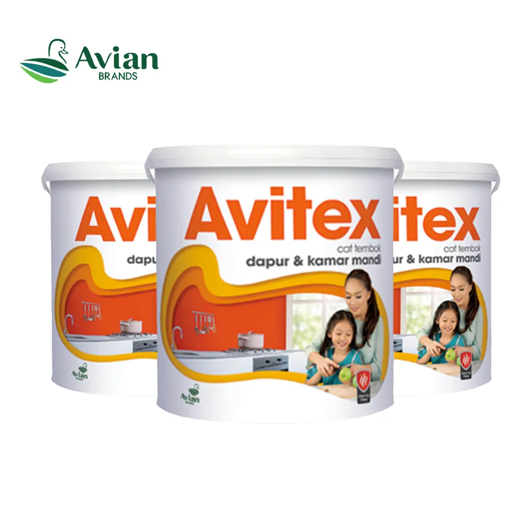 Avitex Cat Tembok Dapur & Kamar Mandi 22 Kg G27-001 Glen Green - Sahabat Baru 2