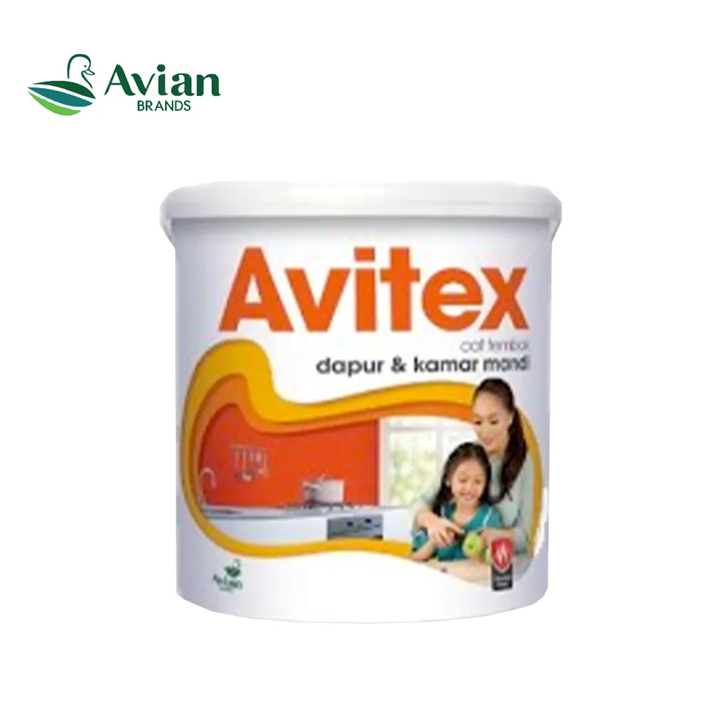 Avitex Cat Tembok Dapur & Kamar Mandi 4,5 Kg R13-002 Dashing Pink - Sahabat Baru 2