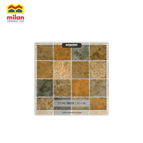 Milan Keramik Habitat Stone Deco 30x60 30 Cm x 60 Cm - Surabaya
