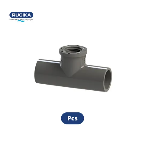 Rucika Pipa Fitting Faucet Tee AW ¾" x ½" - Sumber Sentosa
